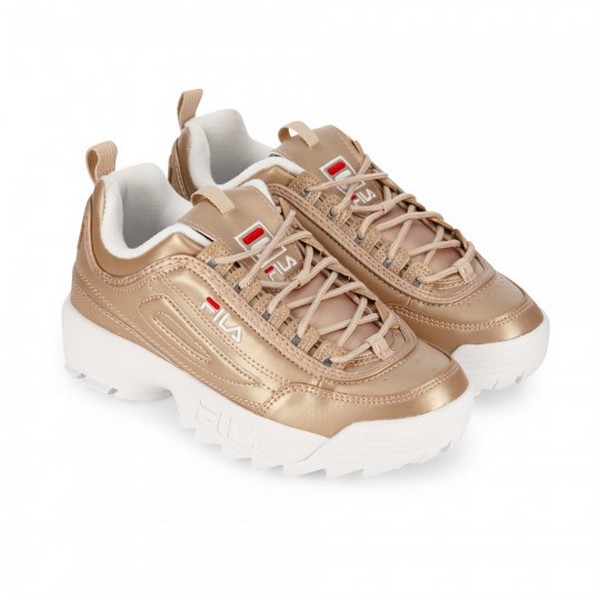 fila disruptor rose gold