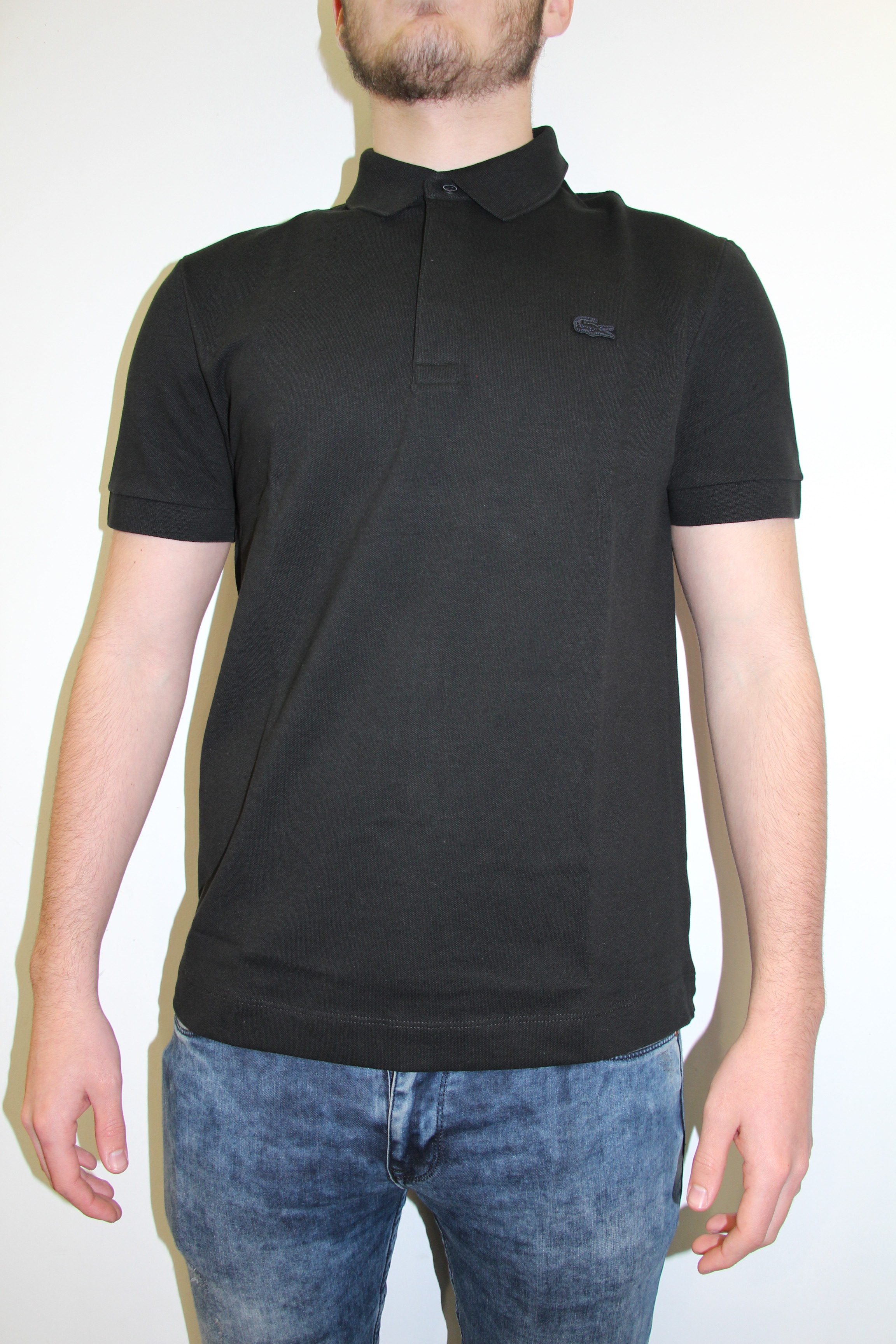 lacoste polo noir