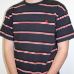 CARHARTT Wip – Tee Shirt Stripe Noir