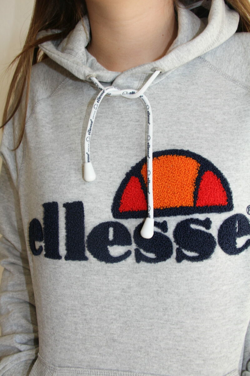 ELLESSE - Sweat Brodé Gris – Image 2