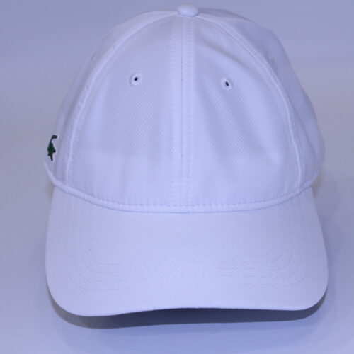 LACOSTE Casquette sport blanc diamantée – Blanc