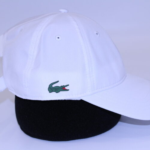 LACOSTE Casquette sport blanc diamantée