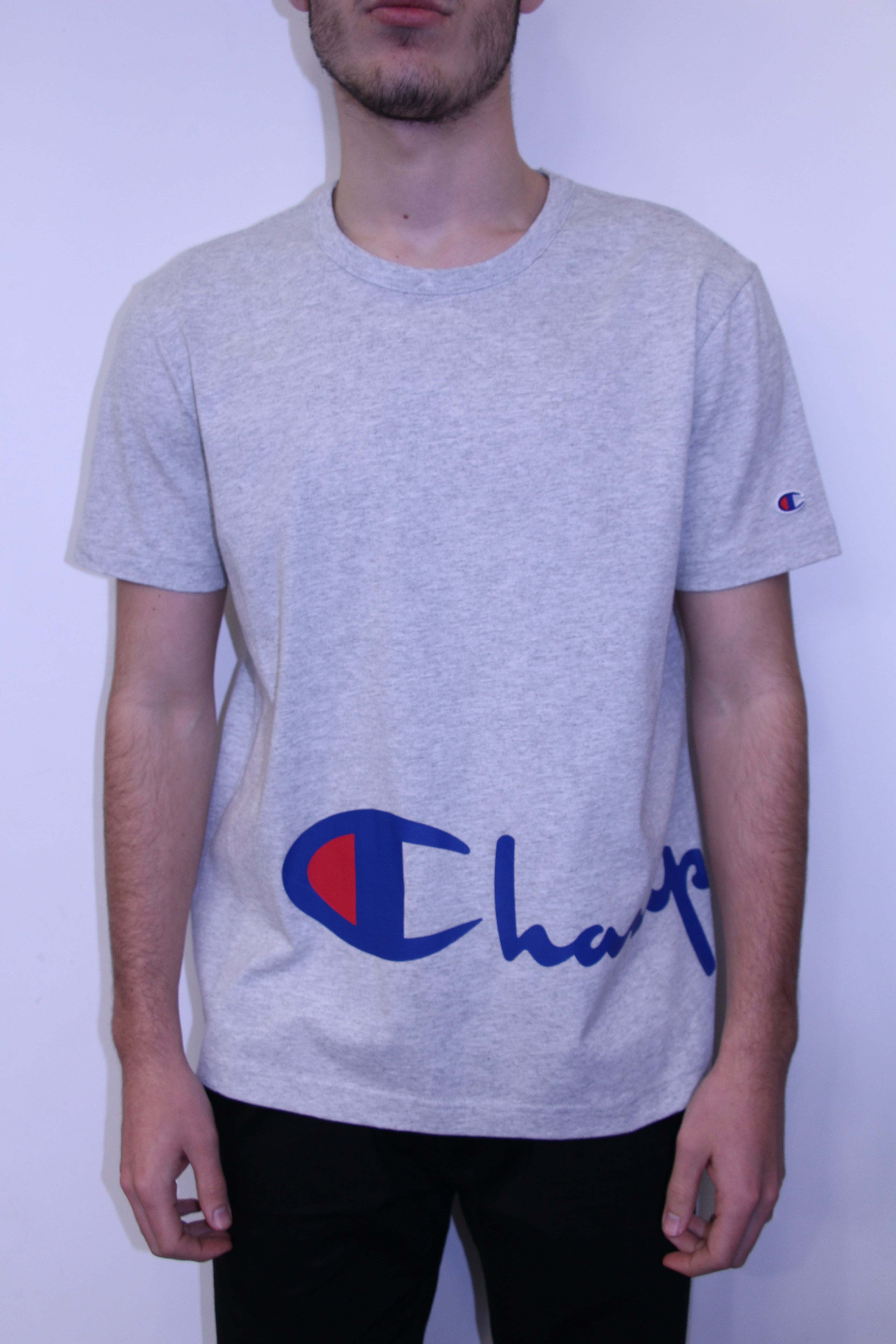 tee shirt champion gris