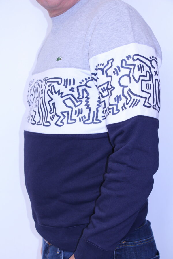 sweat lacoste homme keith haring