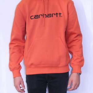 CARHARTT WIP Hooded Sweat Brick Orange