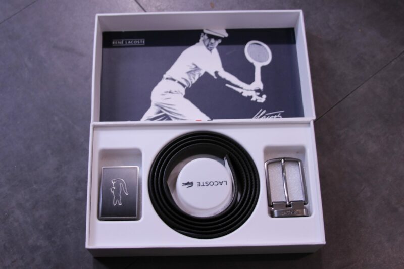coffret ceinture LACOSTE