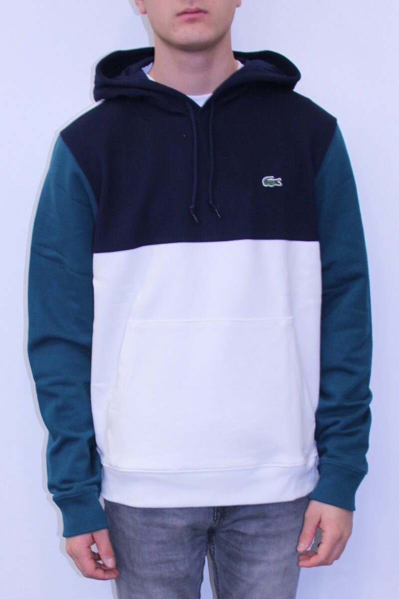 sweatshirt color block Lacoste