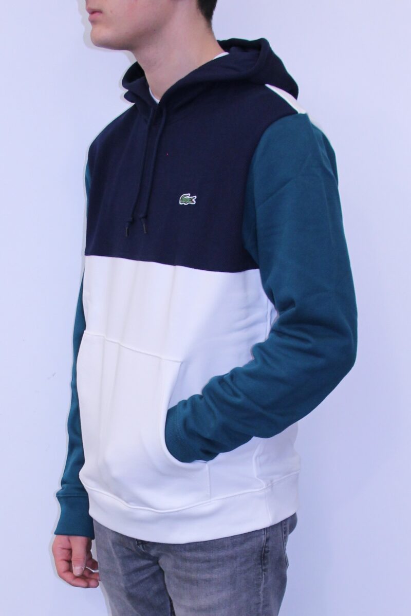 sweatshirt color block Lacoste