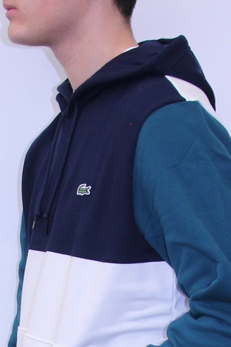 sweatshirt color block Lacoste