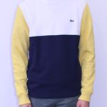 LACOSTE Sweatshirt Colorblock Tricolore