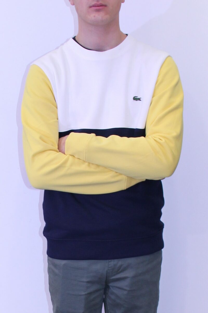 sweatshirt Lacoste colorblock