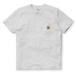 CARHARTT WIP Tee-Shirt S/S Pocket Grey