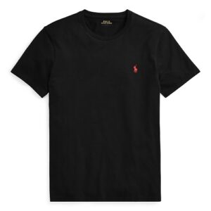 RALPH LAUREN T-shirt black col rond slim