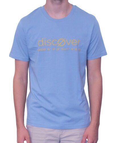 BONMOMENT T-shirt Coton Bio Discover Blue