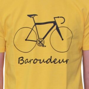 BONMOMENT T-shirt Coton Bio Baroudeur Yellow