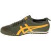 sport aventure orange chaussures sneakers asics Onitsuka mexico kaki homme