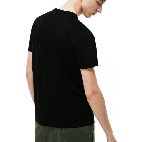 t-shirt Lacoste coton noir