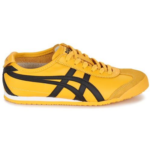 sport aventure orange chaussures sneakers asics Onitsuka mexico jaune homme