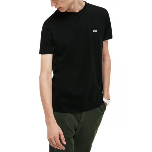 t-shirt Lacoste coton noir
