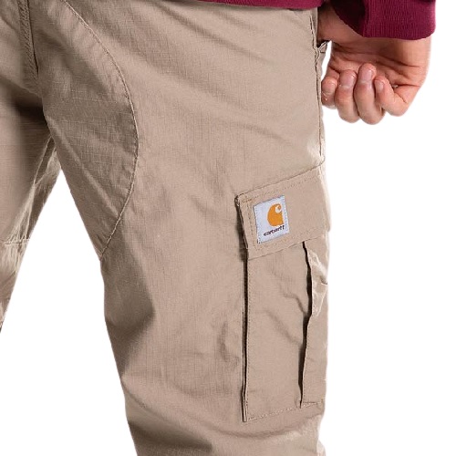 SPORT aventure Orange pantalon carhartt Aviation cargo poches homme beige