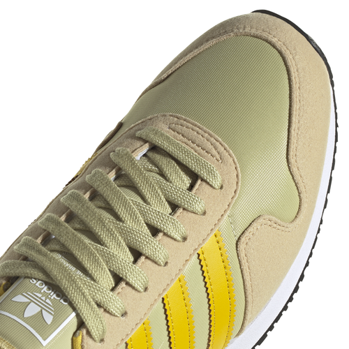 chaussures ADIDAS ORIGINALS USA 80 modèle rétro beige jaune sneakers mode sport aventure à Orange