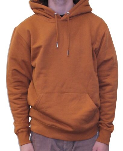 BONMOMENT Sweat Uni bio Orange brûlé