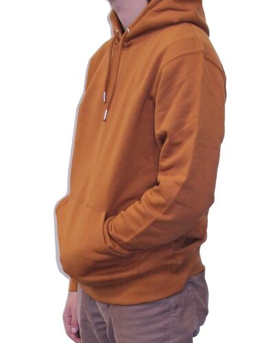 BONMOMENT Sweat Uni bio Orange brûlé