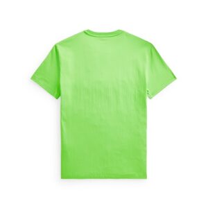 RALPH LAUREN T-Shirt lime col rond slim