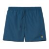 short de bain carhartt wip bleu short léger Carhartt sport et mode magasin sport aventure à Orange