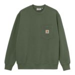 CARHARTT Pocket sweatshirt dollar green
