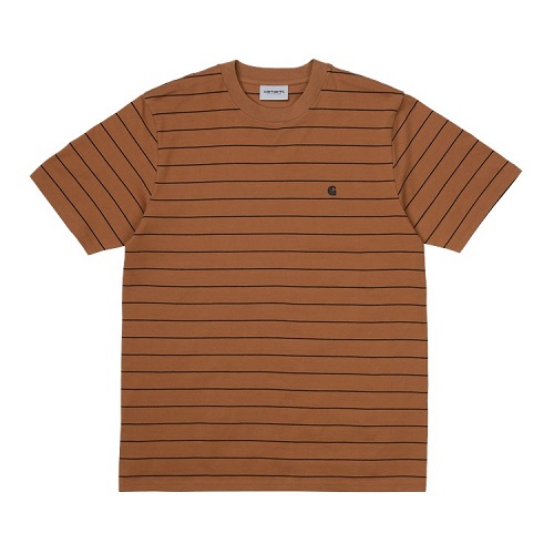 t-shirt carhartt wip denton rayé chino pantalon sweatshirt polaire t-shirt polo sport aventure Orange