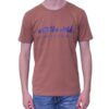 SPORT AVENTURE ORANGE t-shirt Bon Moment coton biologique BonMoment Into the wild ochr tee-shirt uni coton bio ventoux