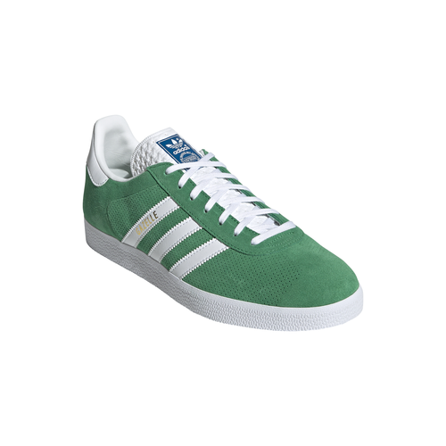 chaussures Adidas gazelle vert baskets adidas originals vert en nubuck et peau sport aventure orange