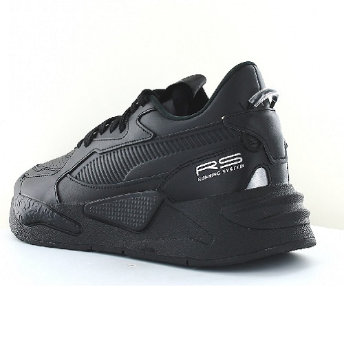 chaussures sneakers Puma RS Z leather cuir black sport aventure Orange