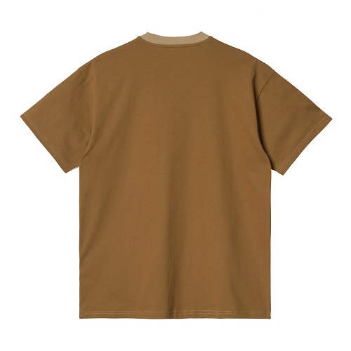 T-shirt CARHARTT Tonare hamilton brown t-shirt carhartt wip brodé tonare beige sport aventure Orange