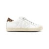 CHAUSSURES CUIR p 448 FEMME JACK L2OPARD BLANC TALON LeOPARD sneakers basse P448 femme léopard blanc sport aventure Orange