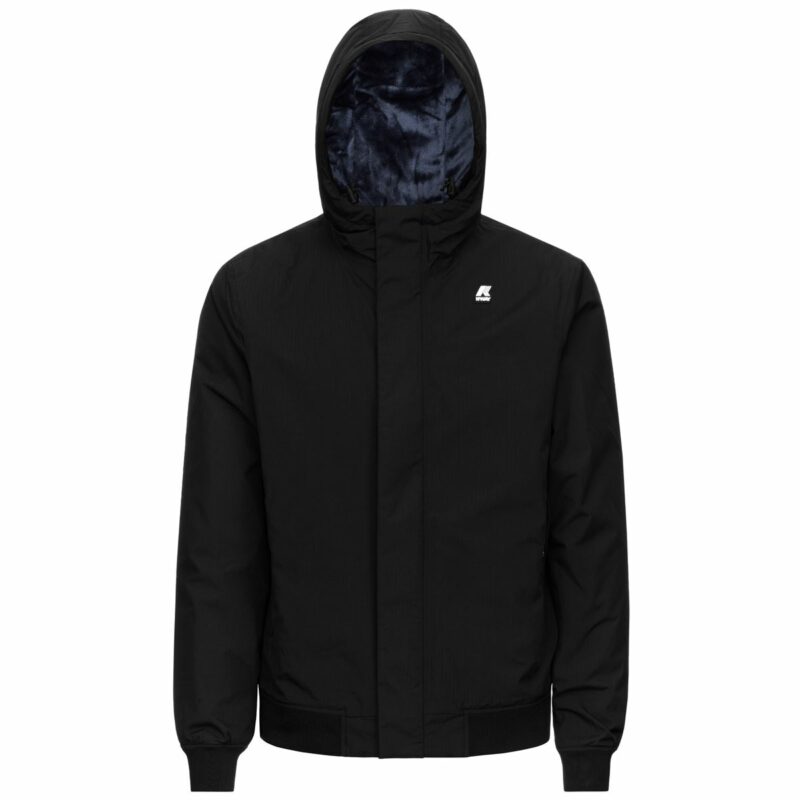 blouson court k way Justin black ripstop marmotta veste k way blouson k way noir homme ripstop imperméable doublé polaire Sport Aventure Orange