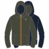 KWAY Jacques Polar beige veste polaire eippée k way veste polaire k way à capuche réversible polaire bouclette réversible ouvert k way Sport Aventure Orange