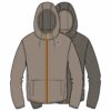 K WAY Jacques Polar beige veste polaire eippée k way veste polaire k way à capuche réversible polaire bouclette réversible ouvert k way Sport Aventure Orange