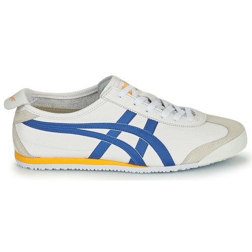 Chaussures ASICS ONITSUKA TIGER MEXICO 66 blanc sneakers cuir Asics basket homme Asics white SPORT AVENTURE ORANGE