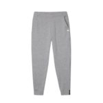 LACOSTE Pantalon jogging slim gris chiné en coton