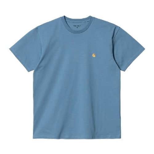 t-shirt Carhartt bleu icy water homme femme t-shirt carhartt sport aventure Orange