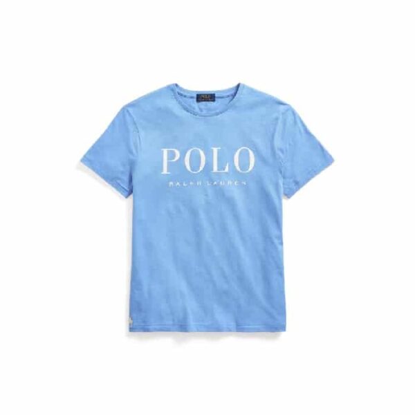t-shirt Polo ralph lauren blue island coton t-shirt polo ralph lauren bleu sport aventure Orange
