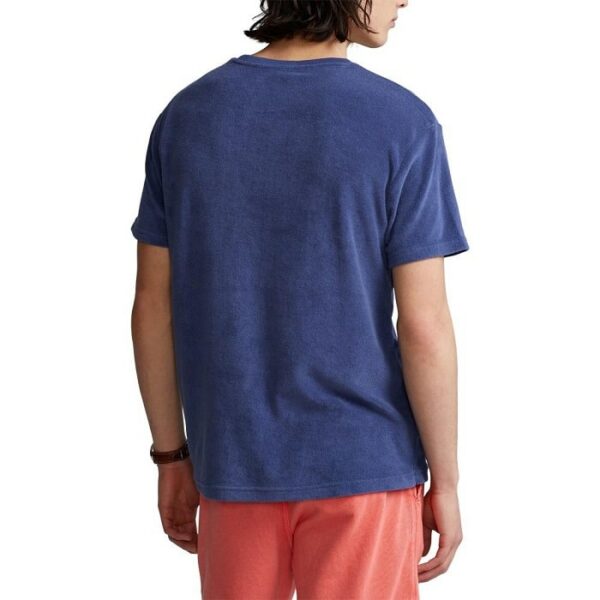 t-shirt Ralph Lauren éponge navy en coton sport aventure Orange