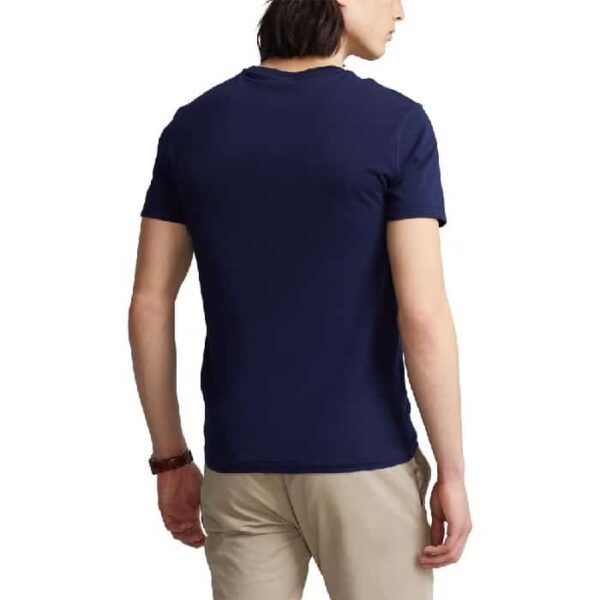 t-shirt Polo ralph lauren navy t-shirt logo polo coton marine sport aventure Orange