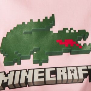 LACOSTE T-shirt Minecraft lotus unisexe