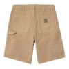 short Carhartt wip bermuda cargo a poches beige short single dusty sport aventure Orange