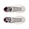 basket femme p448 jack blanc fuschia chaussures femme p448 sport aventure Orange