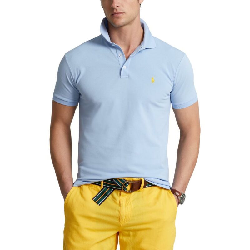 Polo slim Ralph Lauren polo bleu ralph harbord sport aventure Orange