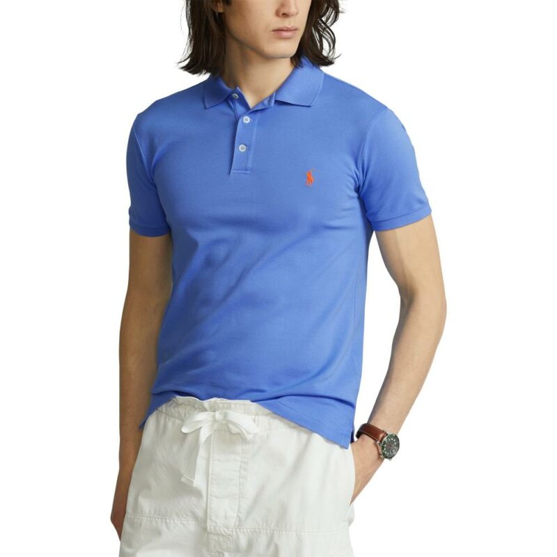 Polo slim Ralph Lauren polo bleu ralph harbord sport aventure Orange